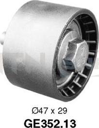 SNR GE352.13 - Parazīt / Vadrullītis, Zobsiksna www.autospares.lv