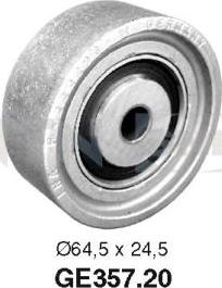 SNR GE357.20 - Deflection / Guide Pulley, timing belt www.autospares.lv