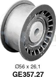 SNR GE357.27 - Направляющий ролик, зубчатый ремень ГРМ www.autospares.lv