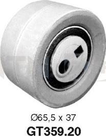 SNR GT359.20 - Tensioner Pulley, timing belt www.autospares.lv