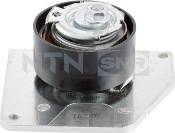 SNR GT355.46 - Tensioner Pulley, timing belt www.autospares.lv