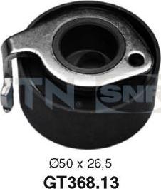 SNR GT368.13 - Tensioner Pulley, timing belt www.autospares.lv