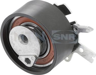 SNR GT386.03 - Spriegotājrullītis, Gāzu sadales mehānisma piedziņas siksna www.autospares.lv