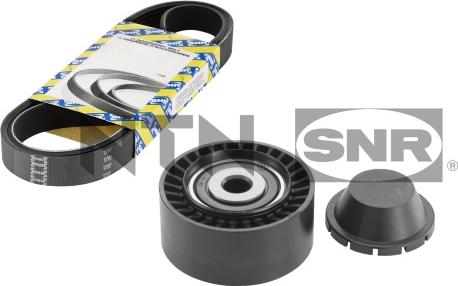 SNR KA859.49 - Ķīļrievu siksnu komplekts autospares.lv