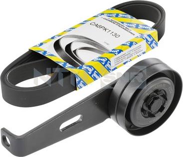 SNR KA859.09 - V-Ribbed Belt Set www.autospares.lv