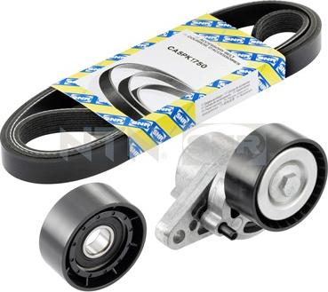 SNR KA855.12 - V-Ribbed Belt Set www.autospares.lv