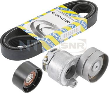 SNR KA855.17 - V-Ribbed Belt Set www.autospares.lv