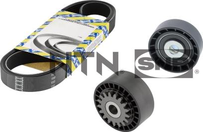 SNR KA855.31 - V-Ribbed Belt Set www.autospares.lv