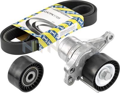 SNR KA855.24 - V-Ribbed Belt Set www.autospares.lv