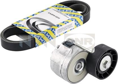 SNR KA858.04 - V-Ribbed Belt Set www.autospares.lv