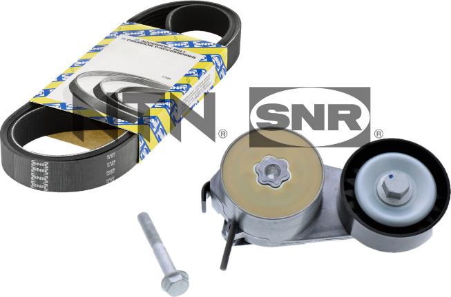 SNR KA858.08 - Ķīļrievu siksnu komplekts autospares.lv