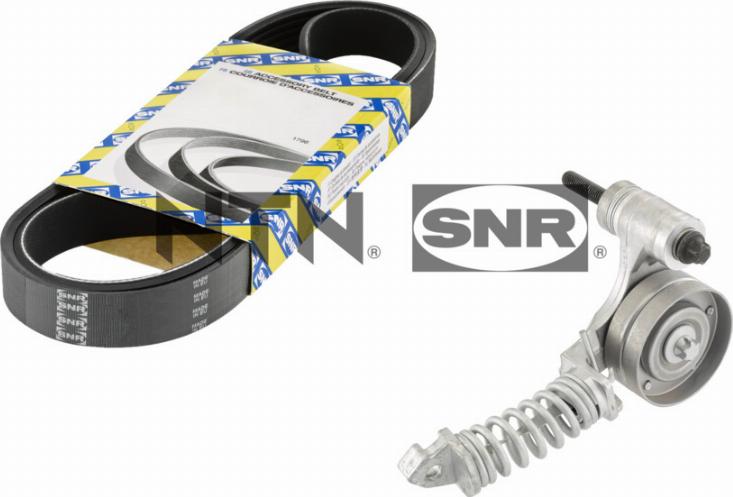 SNR KA853.10 - V-Ribbed Belt Set www.autospares.lv