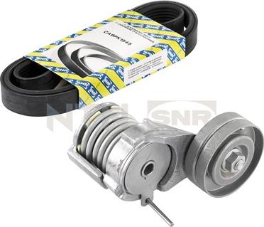 SNR KA857.04 - V-Ribbed Belt Set www.autospares.lv