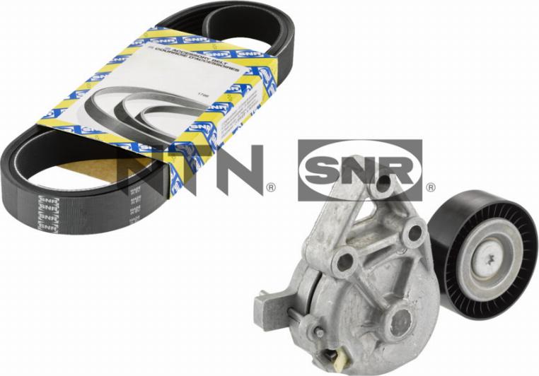 SNR KA857.19 - Ķīļrievu siksnu komplekts autospares.lv