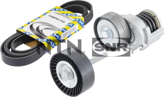 SNR KA857.16 - Ķīļrievu siksnu komplekts autospares.lv