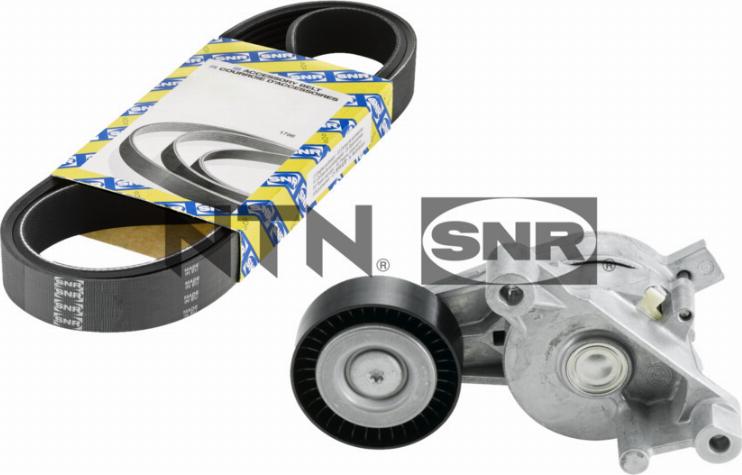 SNR KA857.34 - V-Ribbed Belt Set www.autospares.lv