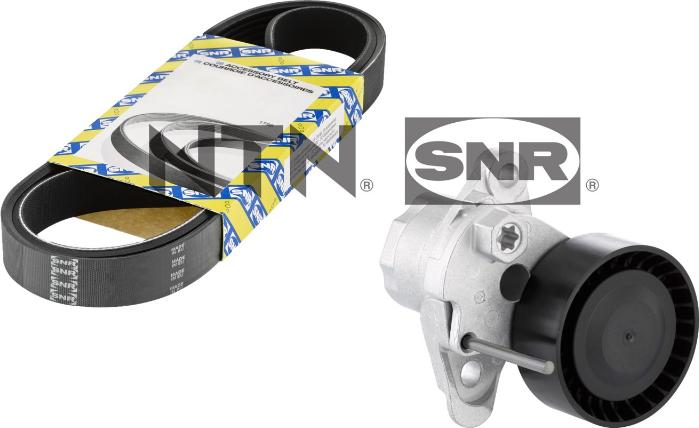 SNR KA857.37 - Ķīļrievu siksnu komplekts autospares.lv