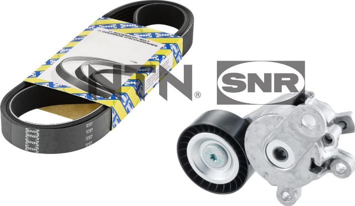 SNR KA857.27 - V-Ribbed Belt Set www.autospares.lv