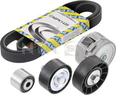 SNR KA866.00 - V-Ribbed Belt Set www.autospares.lv