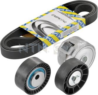 SNR KA866.07 - V-Ribbed Belt Set www.autospares.lv