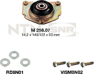 SNR KB658.08 - Top Strut Mounting www.autospares.lv