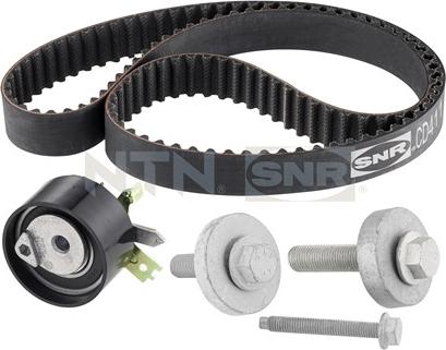 SNR KD455.49 - Комплект зубчатого ремня ГРМ www.autospares.lv