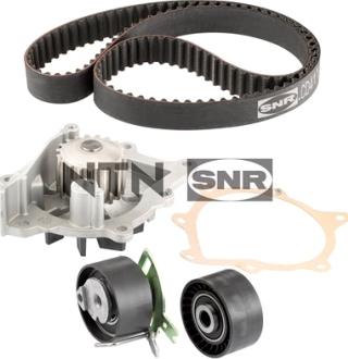 SNR KDP459.580 - Водяной насос + комплект зубчатого ремня ГРМ www.autospares.lv