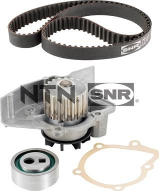 SNR KDP459.081 - Водяной насос + комплект зубчатого ремня ГРМ www.autospares.lv