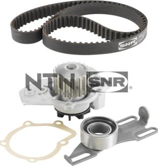 SNR KDP459.020 - Ūdenssūknis + Zobsiksnas komplekts www.autospares.lv