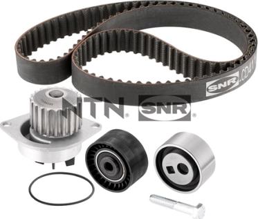 SNR KDP459.120 - Ūdenssūknis + Zobsiksnas komplekts www.autospares.lv