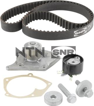 SNR KDP455.491 - Ūdenssūknis + Zobsiksnas komplekts autospares.lv