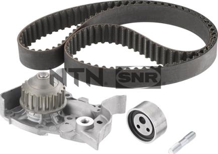 SNR KDP455.050 - Водяной насос + комплект зубчатого ремня ГРМ www.autospares.lv