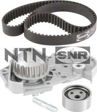 SNR KDP455.052 - Водяной насос + комплект зубчатого ремня ГРМ www.autospares.lv