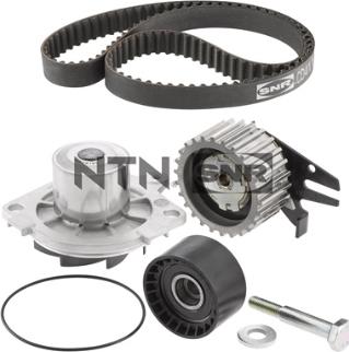 SNR KDP458.430 - Водяной насос + комплект зубчатого ремня ГРМ www.autospares.lv