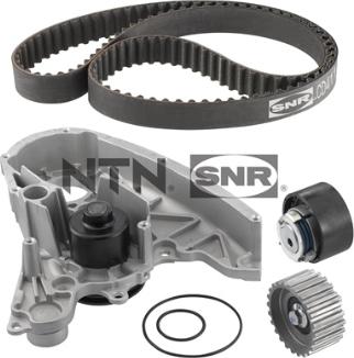 SNR KDP458.470 - Водяной насос + комплект зубчатого ремня ГРМ www.autospares.lv