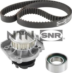 SNR KDP458.000 - Водяной насос + комплект зубчатого ремня ГРМ www.autospares.lv