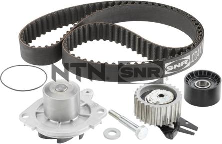 SNR KDP458.330 - Водяной насос + комплект зубчатого ремня ГРМ www.autospares.lv