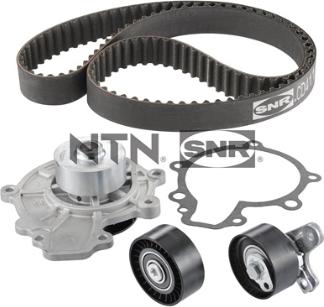 SNR KDP453.350 - Ūdenssūknis + Zobsiksnas komplekts www.autospares.lv