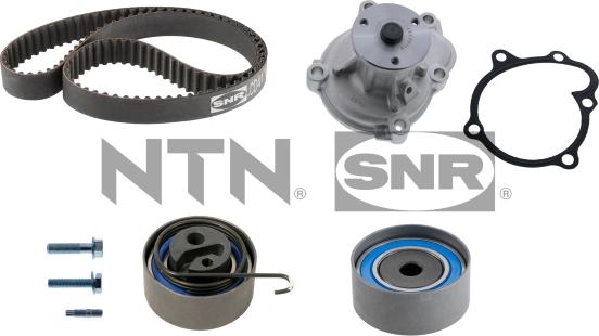 SNR KDP453.310 - Ūdenssūknis + Zobsiksnas komplekts www.autospares.lv