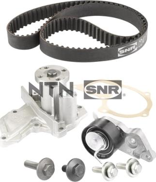 SNR KDP452.180 - Ūdenssūknis + Zobsiksnas komplekts www.autospares.lv