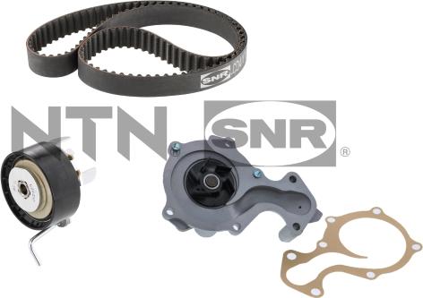 SNR KDP452.290 - Ūdenssūknis + Zobsiksnas komplekts www.autospares.lv