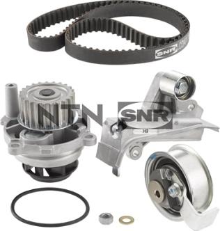 SNR KDP457.451 - Водяной насос + комплект зубчатого ремня ГРМ www.autospares.lv