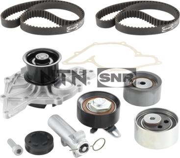 SNR KDP457.480 - Водяной насос + комплект зубчатого ремня ГРМ www.autospares.lv