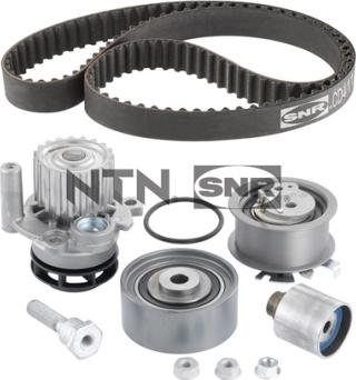 SNR KDP457.610 - Водяной насос + комплект зубчатого ремня ГРМ www.autospares.lv