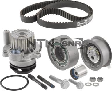 SNR KDP457.680 - Водяной насос + комплект зубчатого ремня ГРМ www.autospares.lv