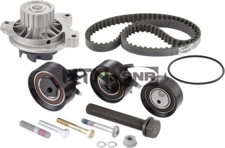 SNR KDP457.380 - Water Pump & Timing Belt Set www.autospares.lv