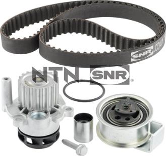 SNR KDP457.271 - Водяной насос + комплект зубчатого ремня ГРМ www.autospares.lv