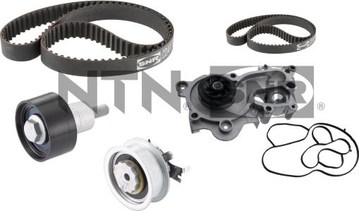 SNR KDP457.750 - Водяной насос + комплект зубчатого ремня ГРМ www.autospares.lv