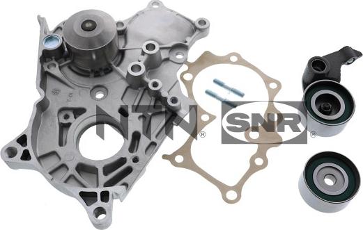 SNR KDP469.141 - Водяной насос + комплект зубчатого ремня ГРМ www.autospares.lv