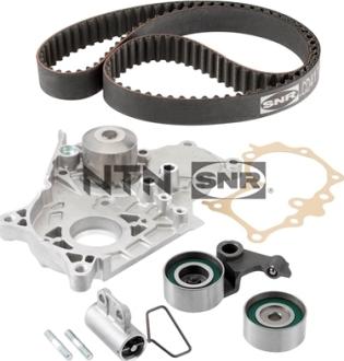 SNR KDP469.221 - Водяной насос + комплект зубчатого ремня ГРМ www.autospares.lv